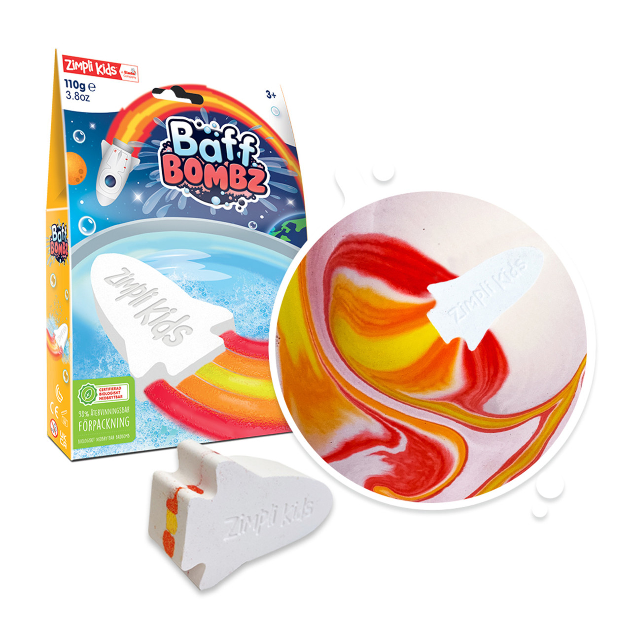 Baff Bombz Rymdraket - EKO:-