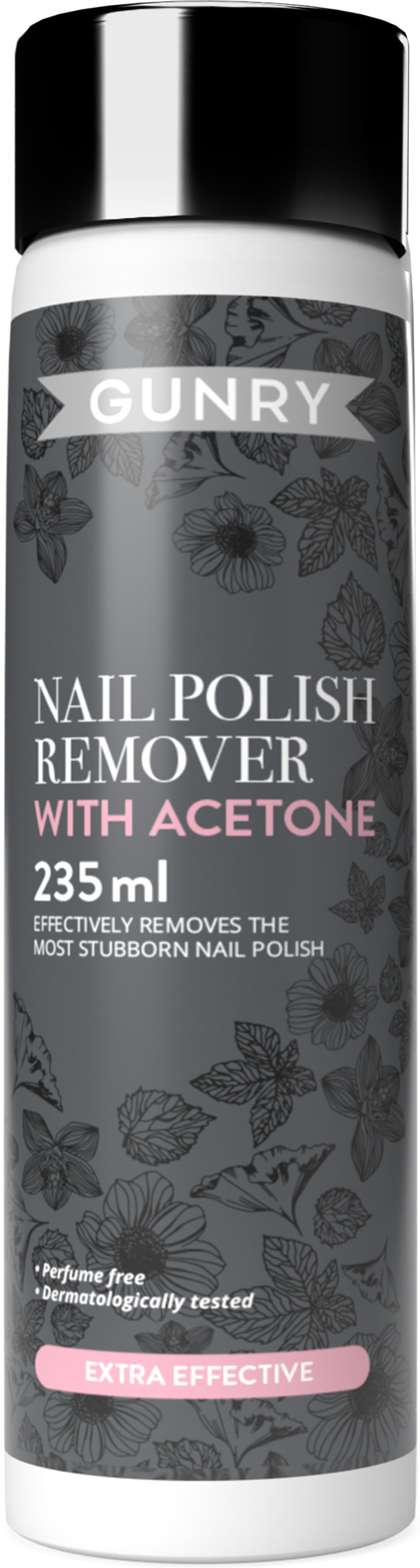 Gunry Nail Polish Remover Acetone 235Ml GUNRY EKO