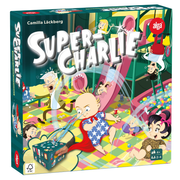 Super-Charlie Brädspel - ALGA