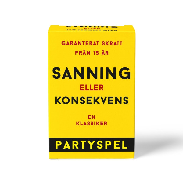 Partyspel Sanning Eller Konsekvens - HISAB JOKER - EKO:-