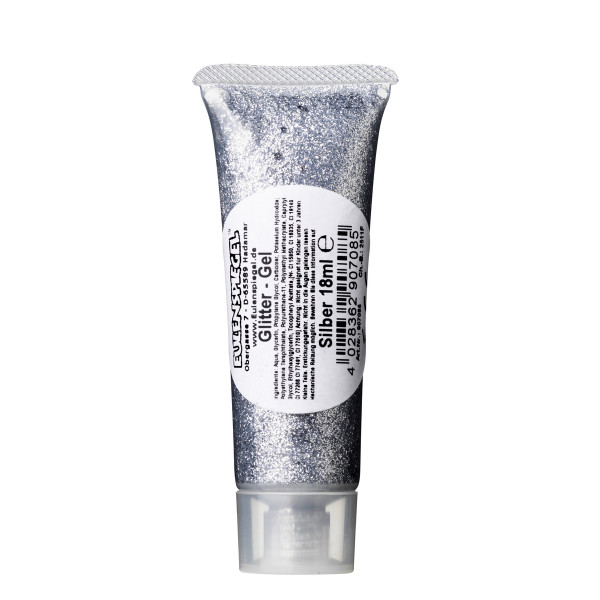 Smink Glittergel Silver - Panduro