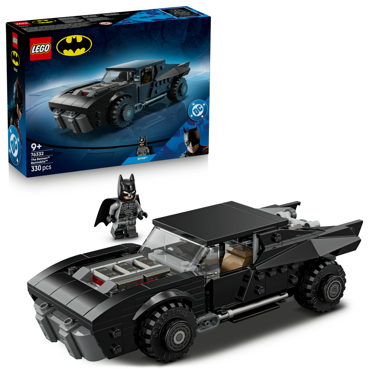 LEGO® DC Batman™: Batman™ Batmobile™ Superhjälteleksak – Lekset med ...