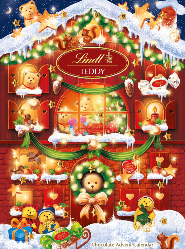 Lindt Teddy House Advent Calendar LINDT EKO