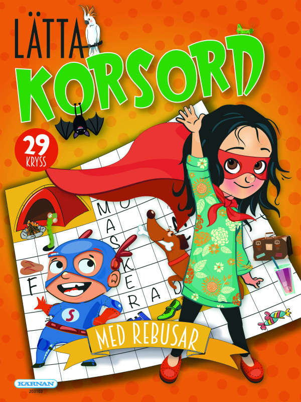 Lätta Korsord Med Rebusar Kärnan EKO