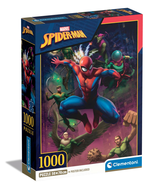 Clementoni Cb Spiderman 1000B - Clementoni Pussel - EKO:-