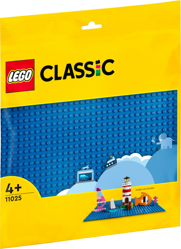 Lego® Classic Blå Basplatta 11025 Byggset För Barn (1 Del)