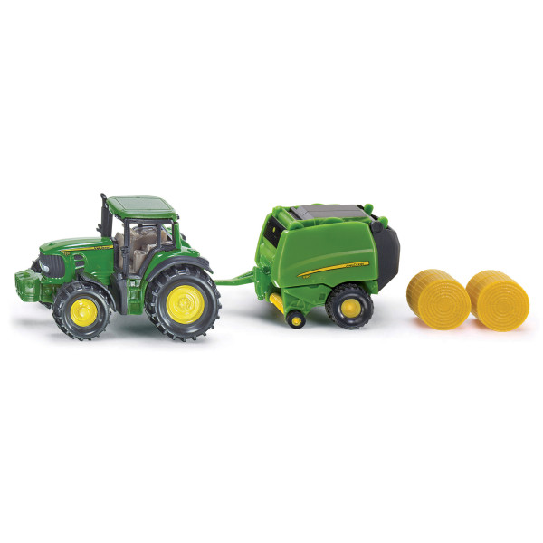 John Deere Traktor M Balpress - SIKU