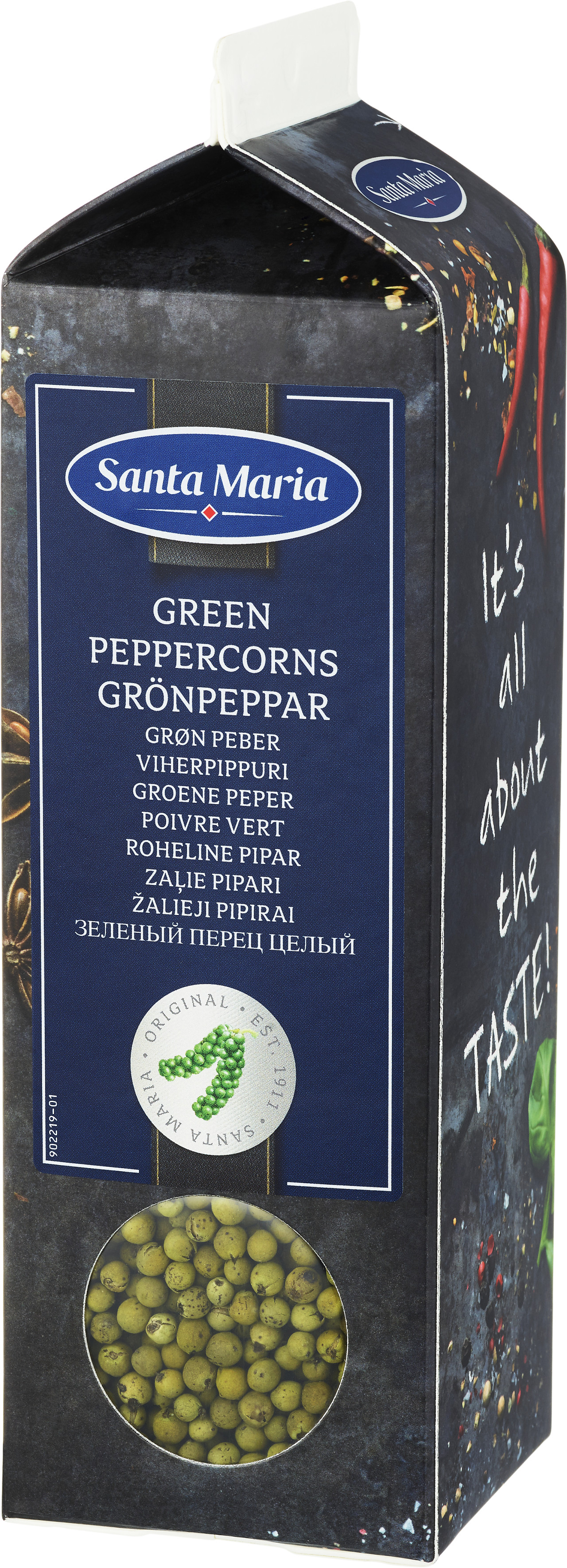 Grönpeppar 165G - SANTA MARIA - EKO:-