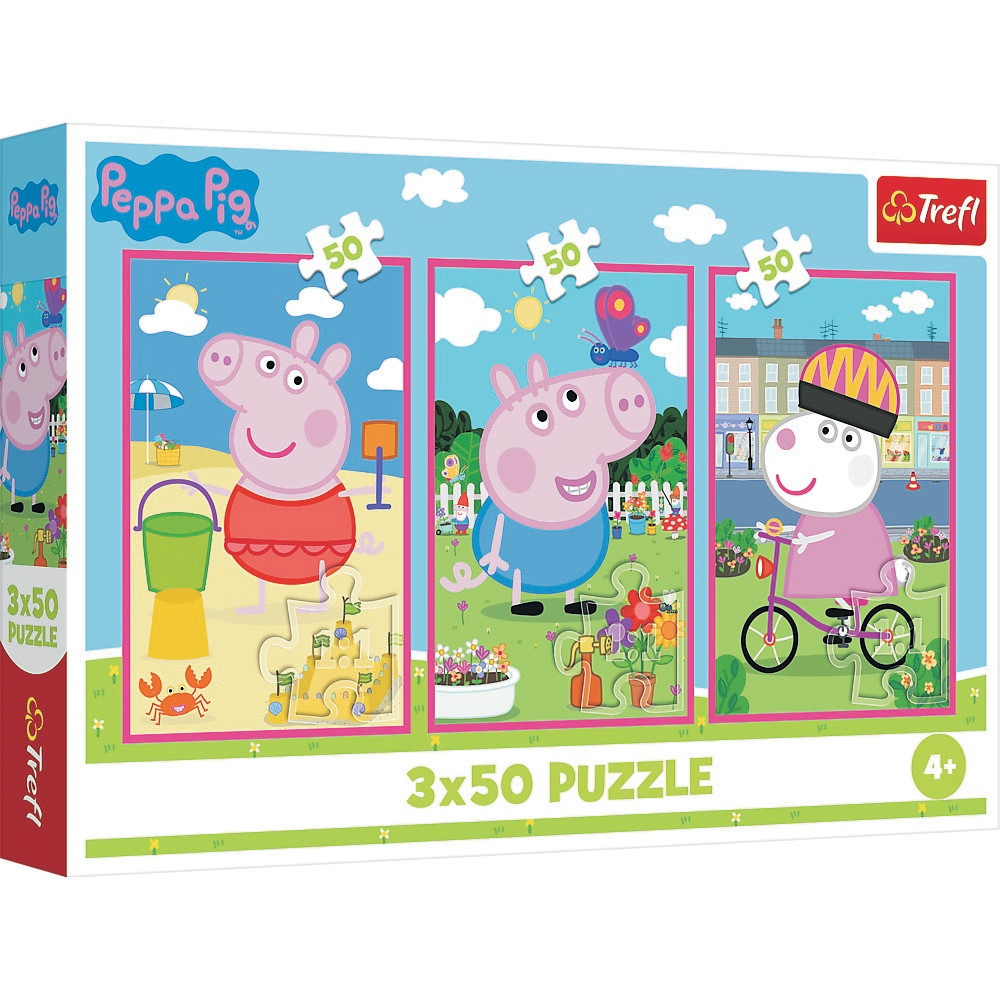 3X50 Bit Peppa Pig - TREFL - EKO:-