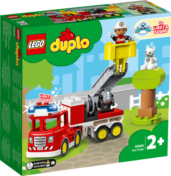 Lego® Duplo® Rescue Brandbil 10969 Byggleksak (21 Delar)
