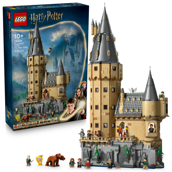 LEGO® Harry Potter™ Hogwarts™ slott: huvudtornet Set, Trollkarlsgåva, Äventyrslekset 76454 - (2135 delar)
