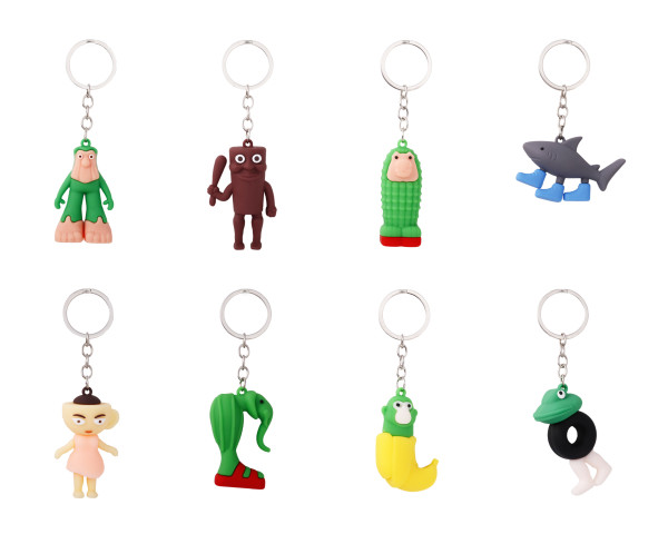 Brainrot Key Racks Brainrot Keychain Asst Cdu - EKO:-