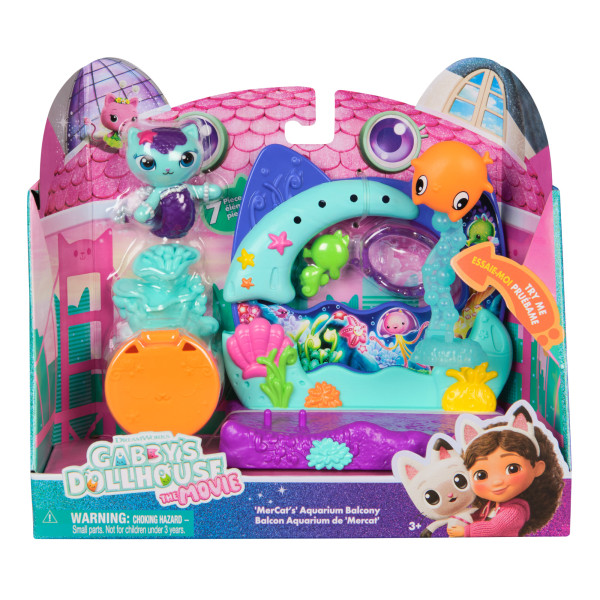 Movie Balcony - Swing & Swim - GABBY'S DOLLHOUSE