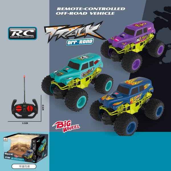 Bil 20Cm R/C Big Wheel  - ALRICO