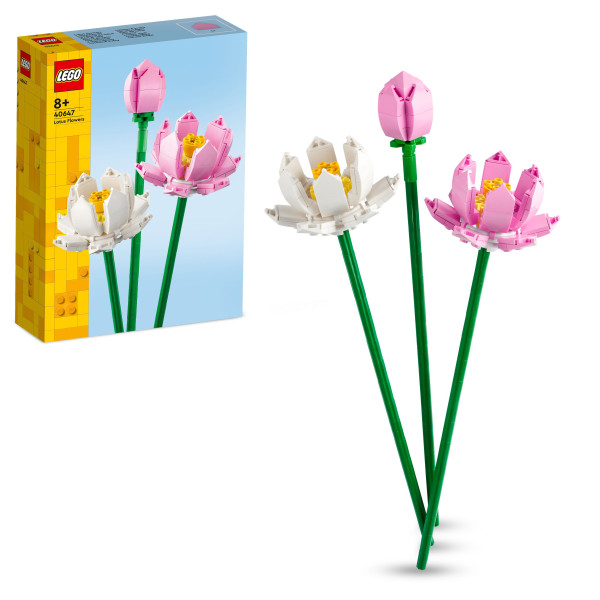 Lego® Lotusblommor 40647 Bygg- Och Lekset Från 8 År (220 Delar) (220 Delar)